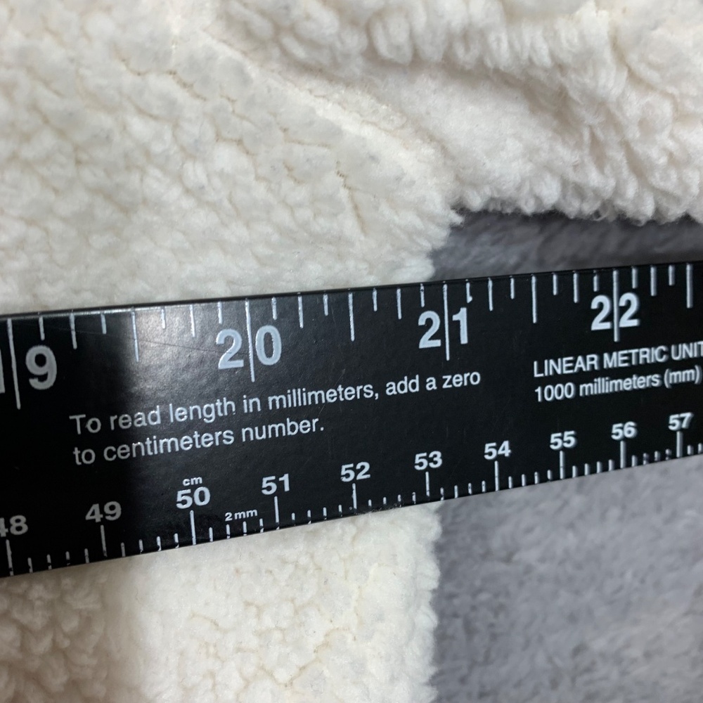 Jaclyn Intimates Women's Fleece Jacket Size M White Button Front Cozy Sherpa 100 - Picture 2 of 7